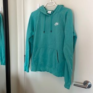Nike Hoodie. Size M. Teal Colour.